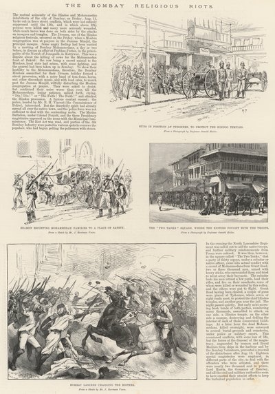 The Bombay Religious Riots by Melton Prior